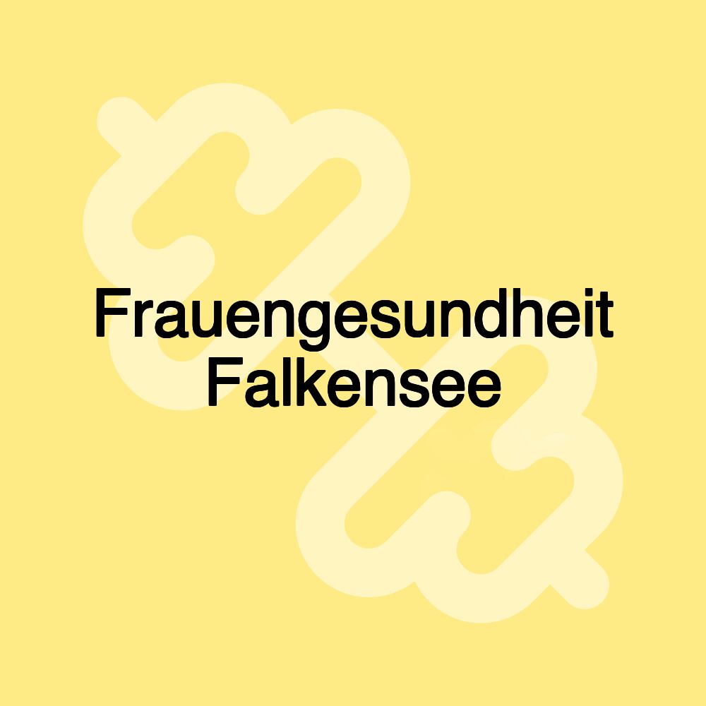 Frauengesundheit Falkensee