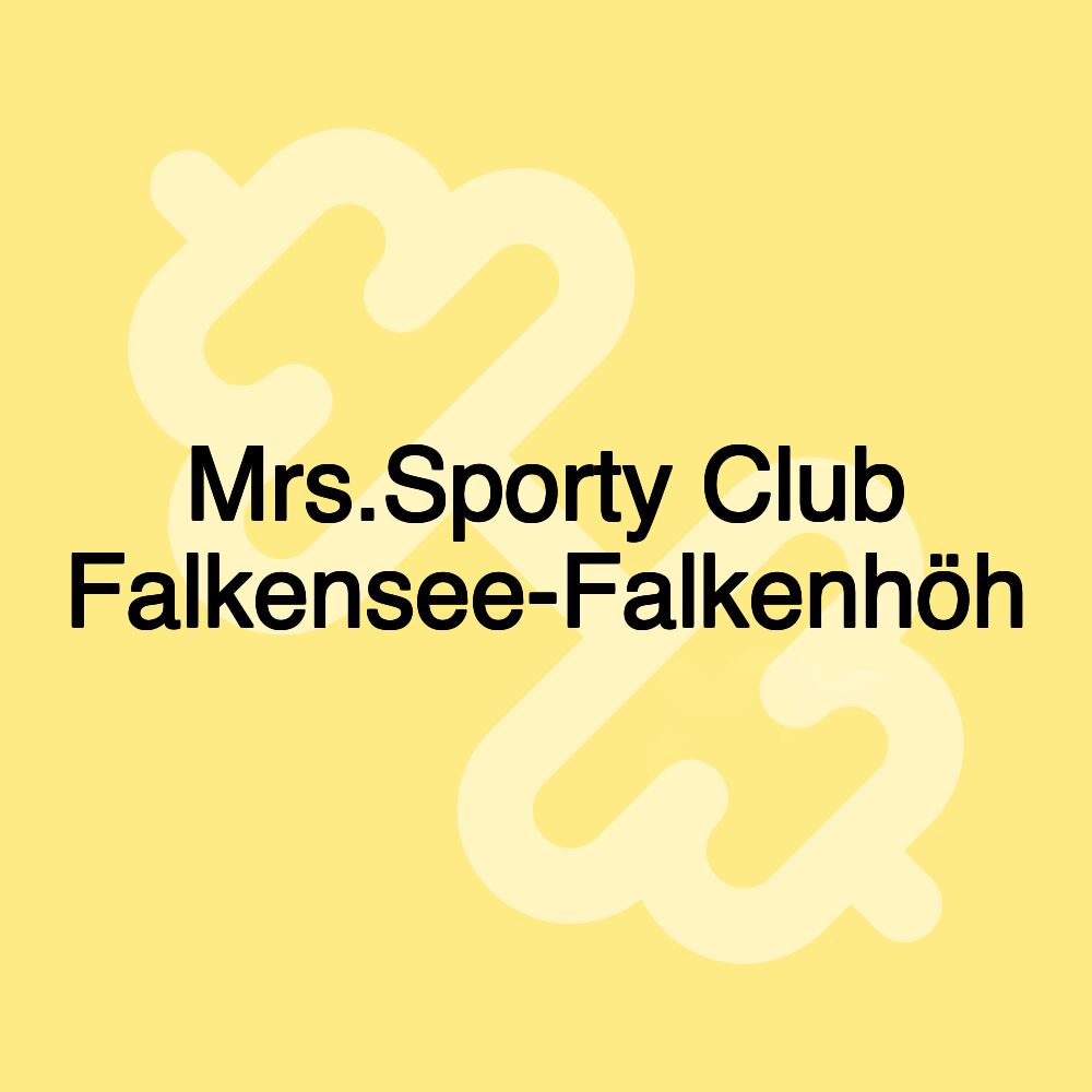 Mrs.Sporty Club Falkensee-Falkenhöh