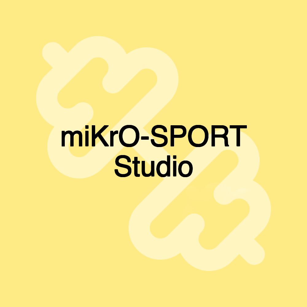 miKrO-SPORT Studio