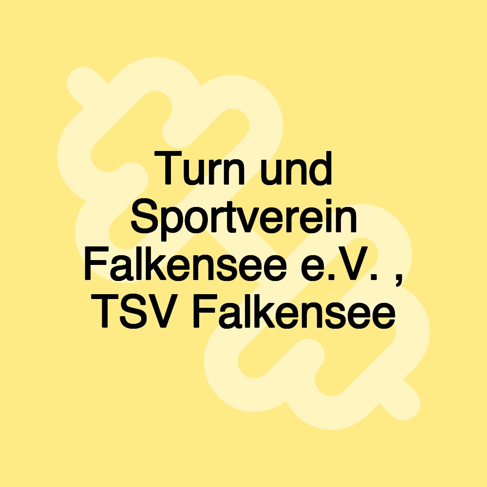 Turn und Sportverein Falkensee e.V. , TSV Falkensee