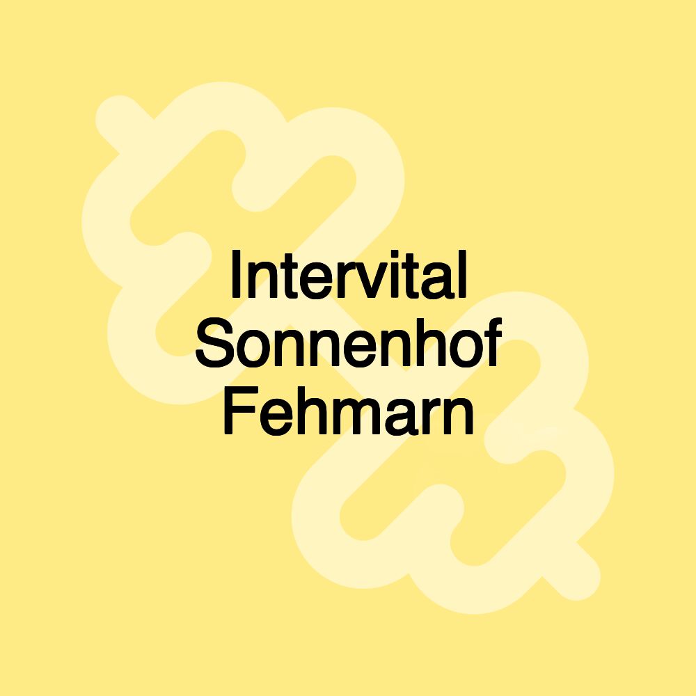 Intervital Sonnenhof Fehmarn