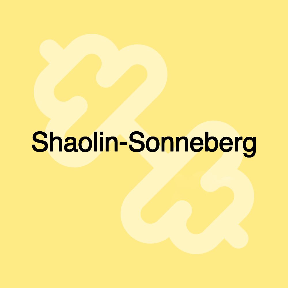 Shaolin-Sonneberg