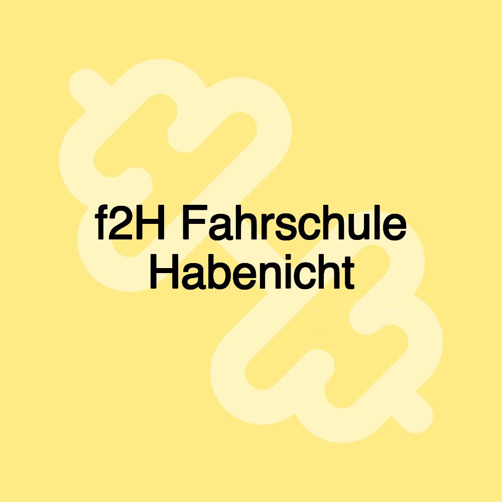 f2H Fahrschule Habenicht