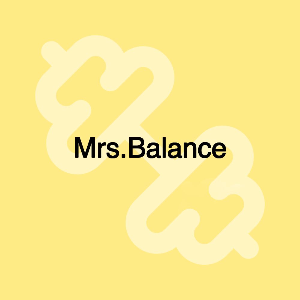 Mrs.Balance