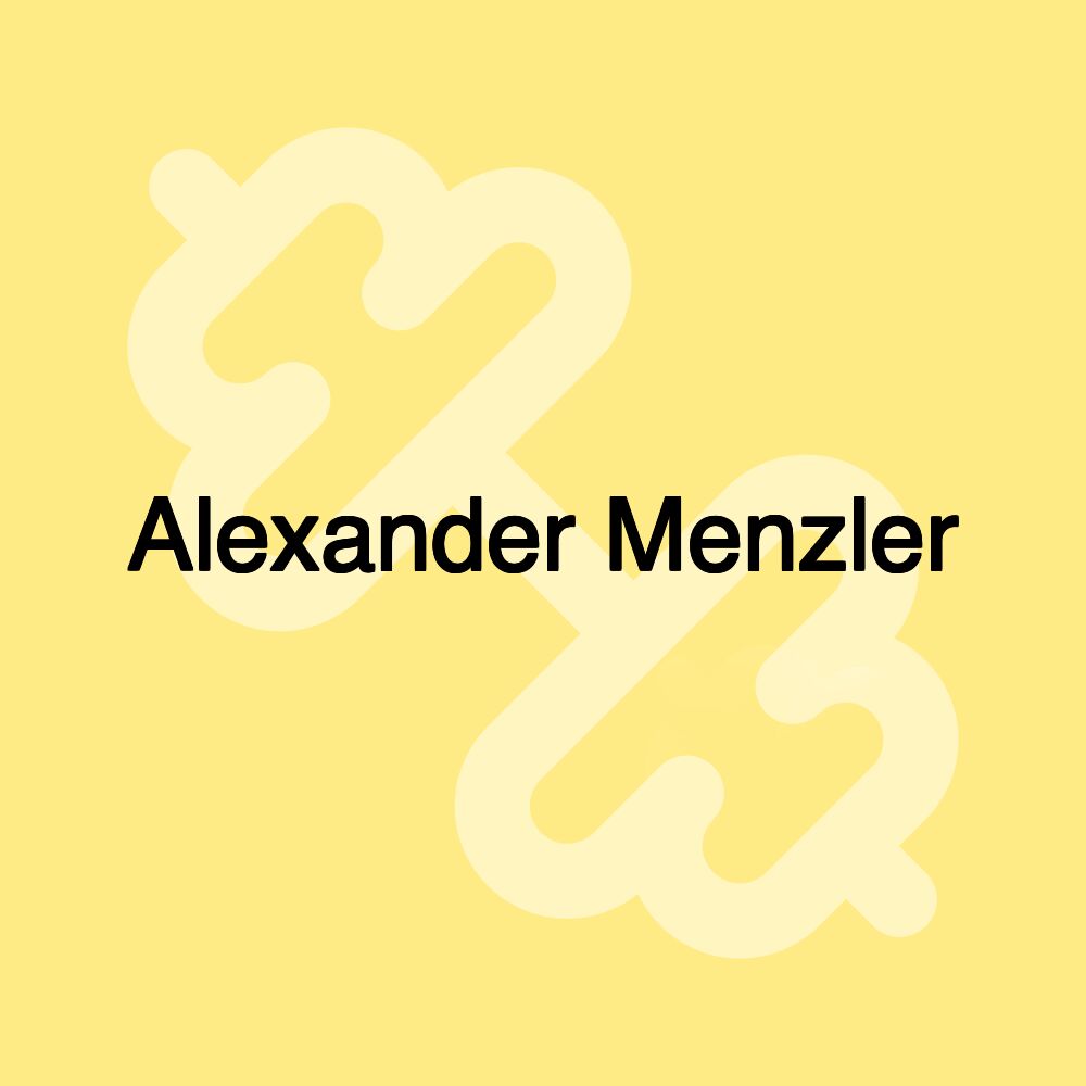 Alexander Menzler