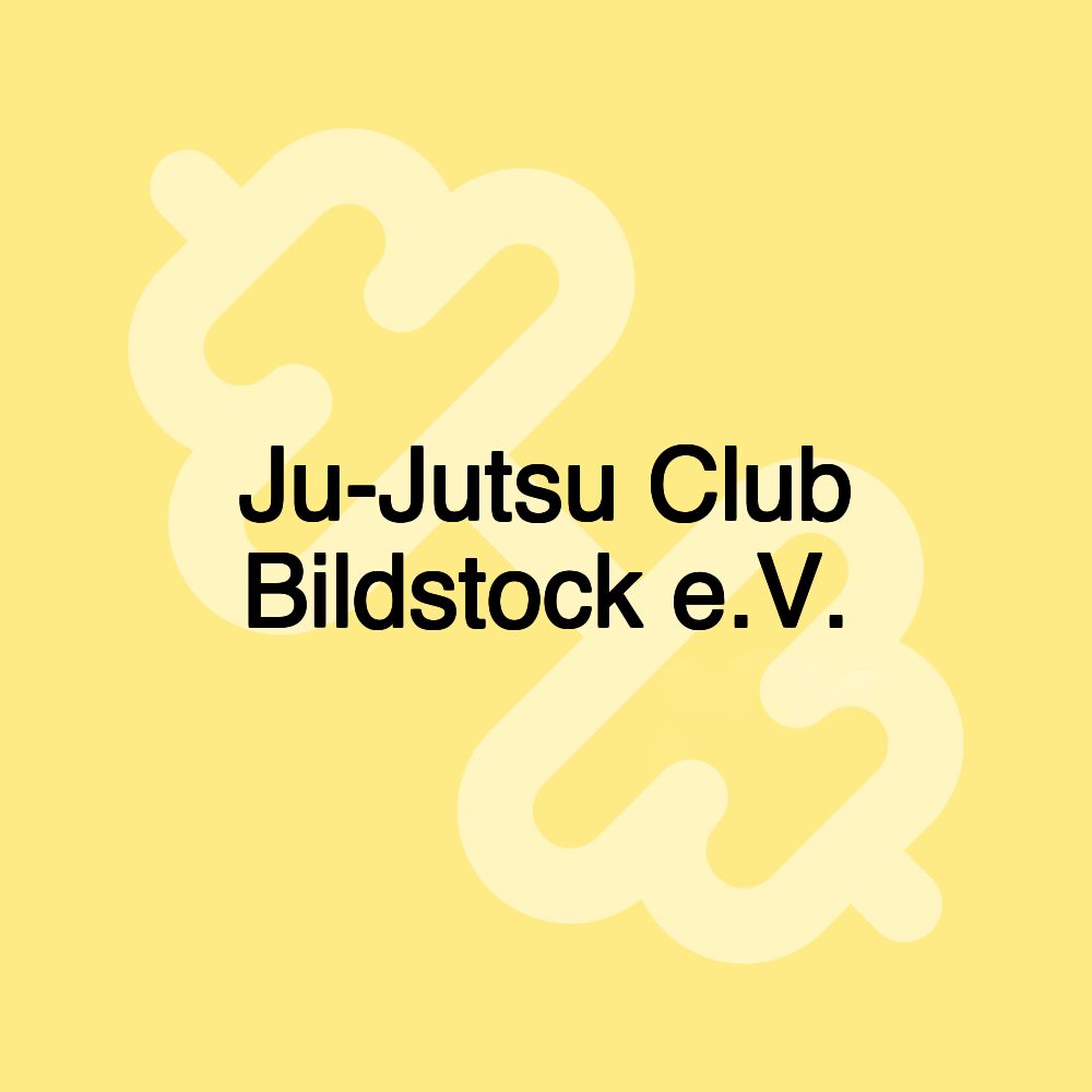 Ju-Jutsu Club Bildstock e.V.