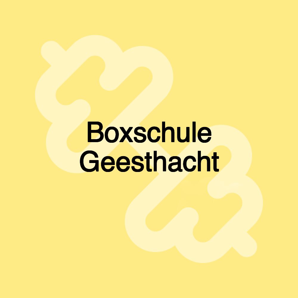 Boxschule Geesthacht