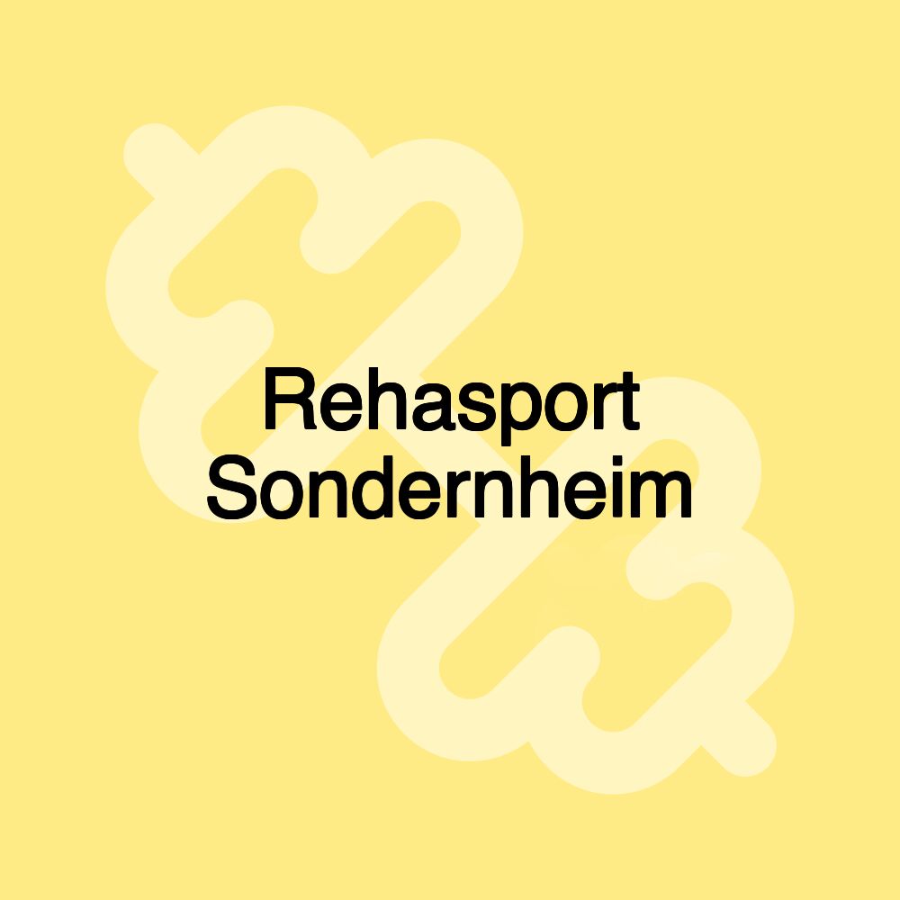 Rehasport Sondernheim