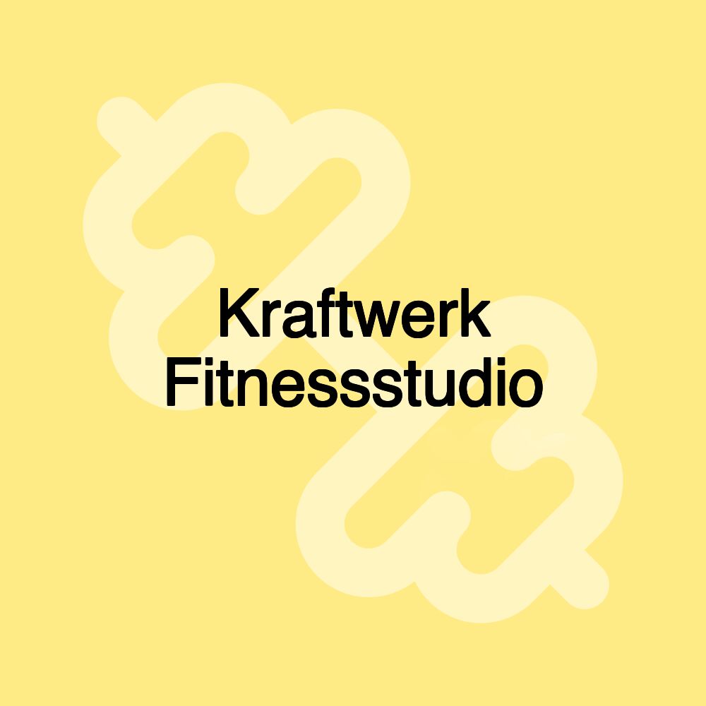 Kraftwerk Fitnessstudio