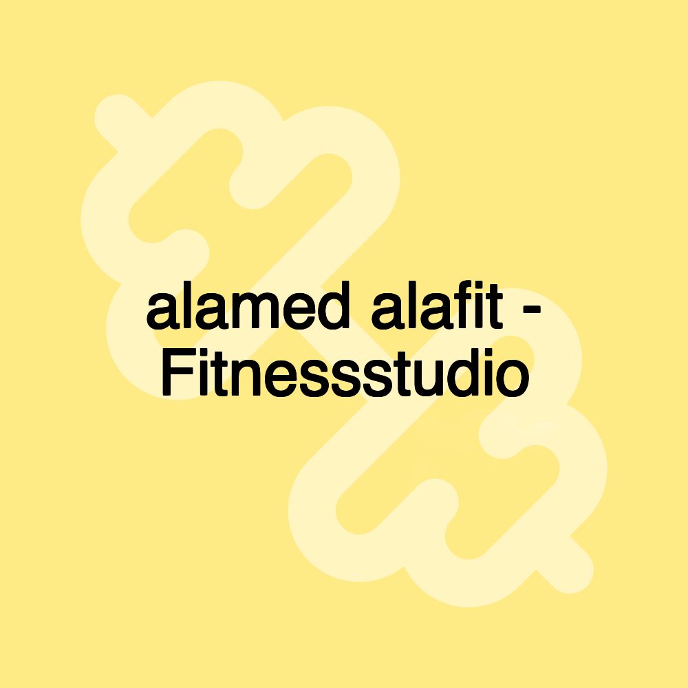 alamed alafit - Fitnessstudio