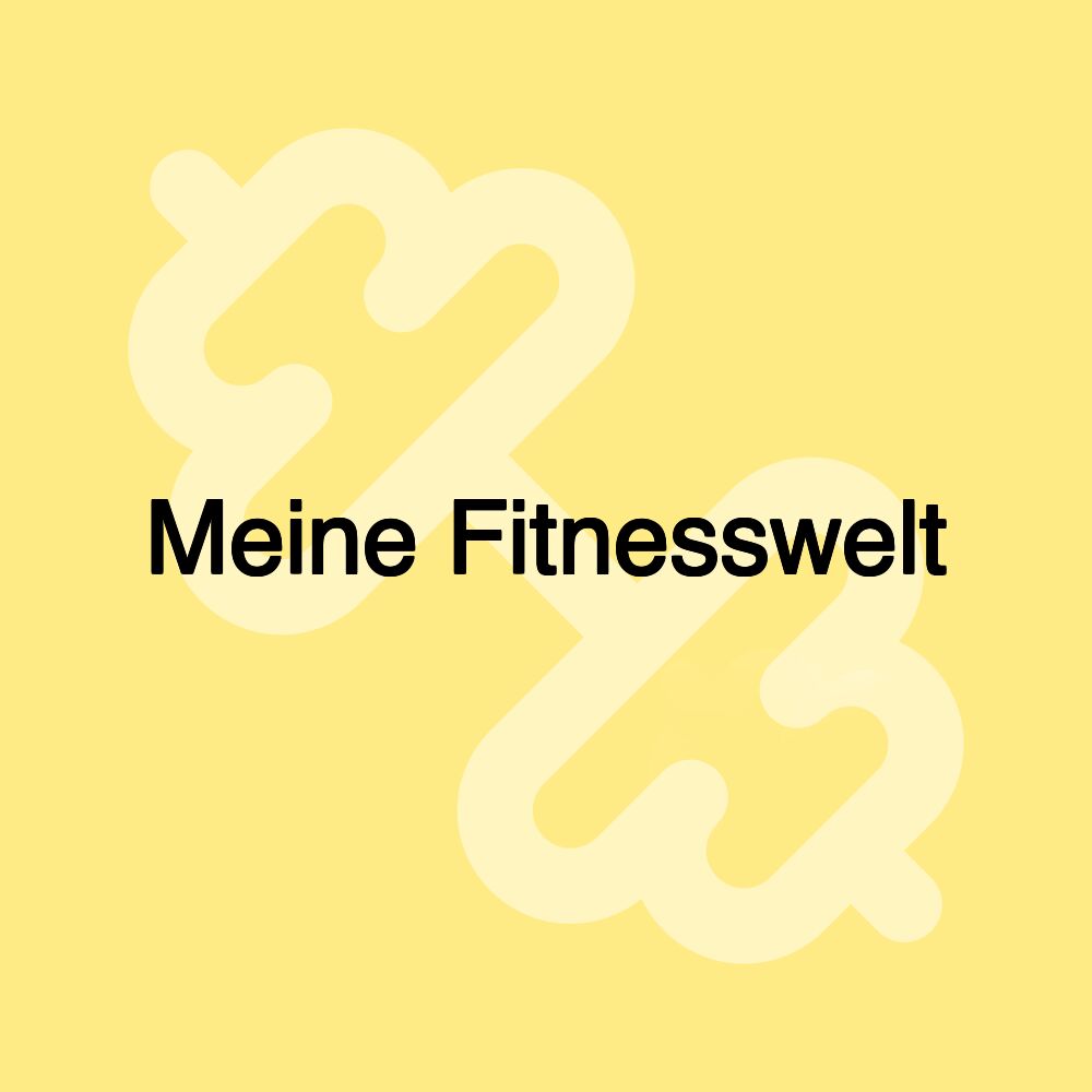 Meine Fitnesswelt