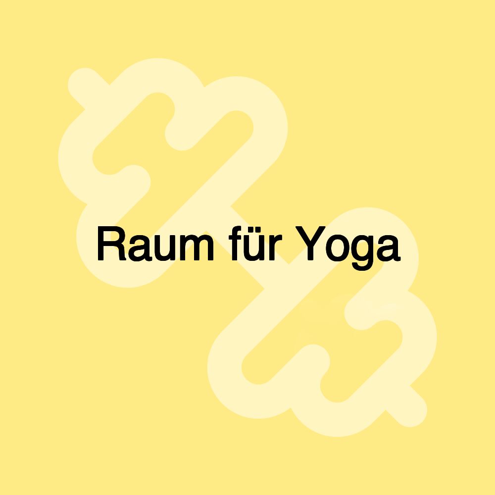 Raum für Yoga