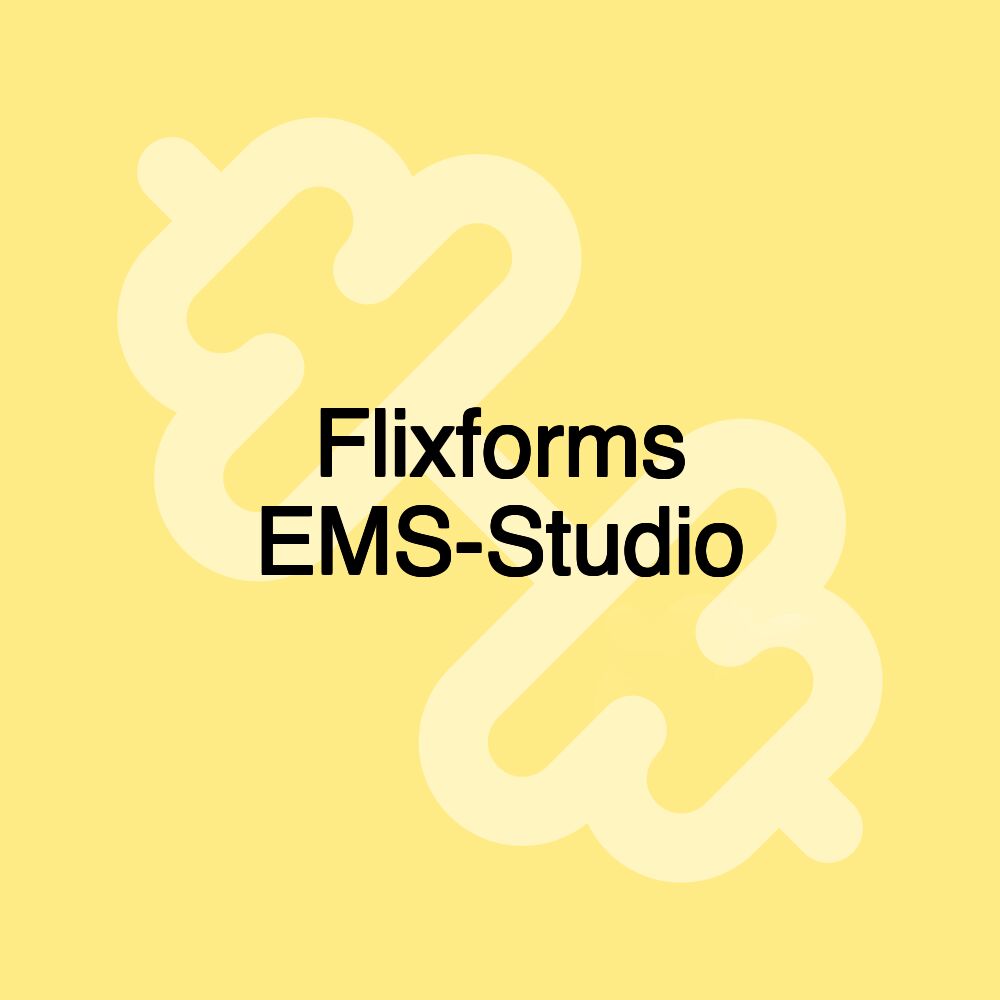 Flixforms EMS-Studio