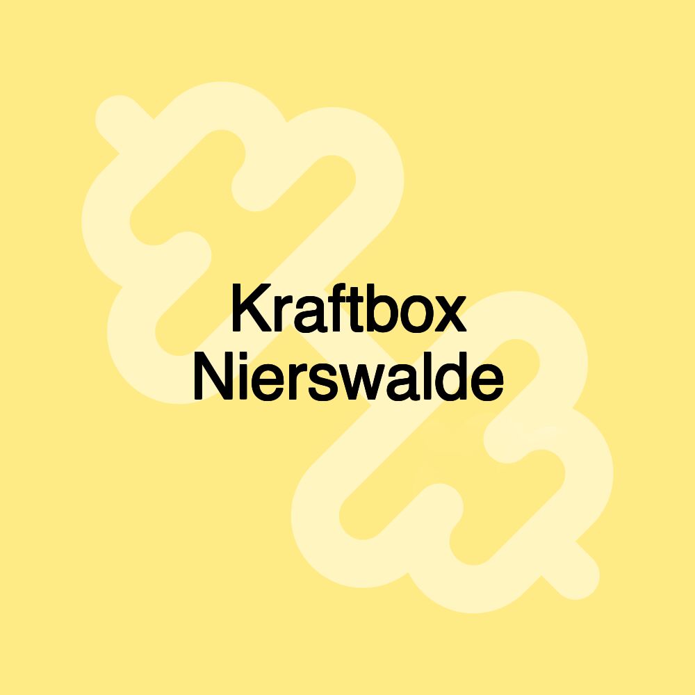 Kraftbox Nierswalde