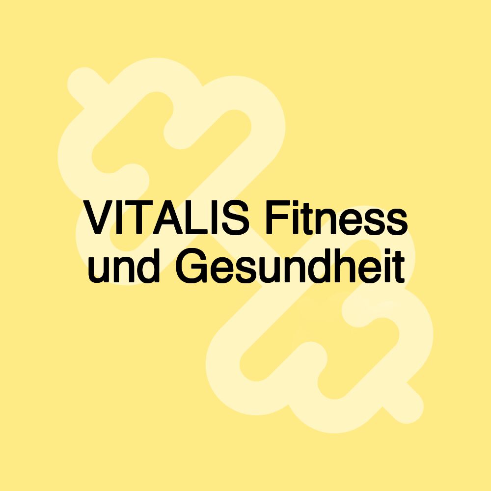 VITALIS Fitness und Gesundheit