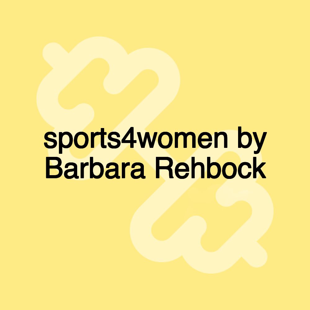 sports4women by Barbara Rehbock