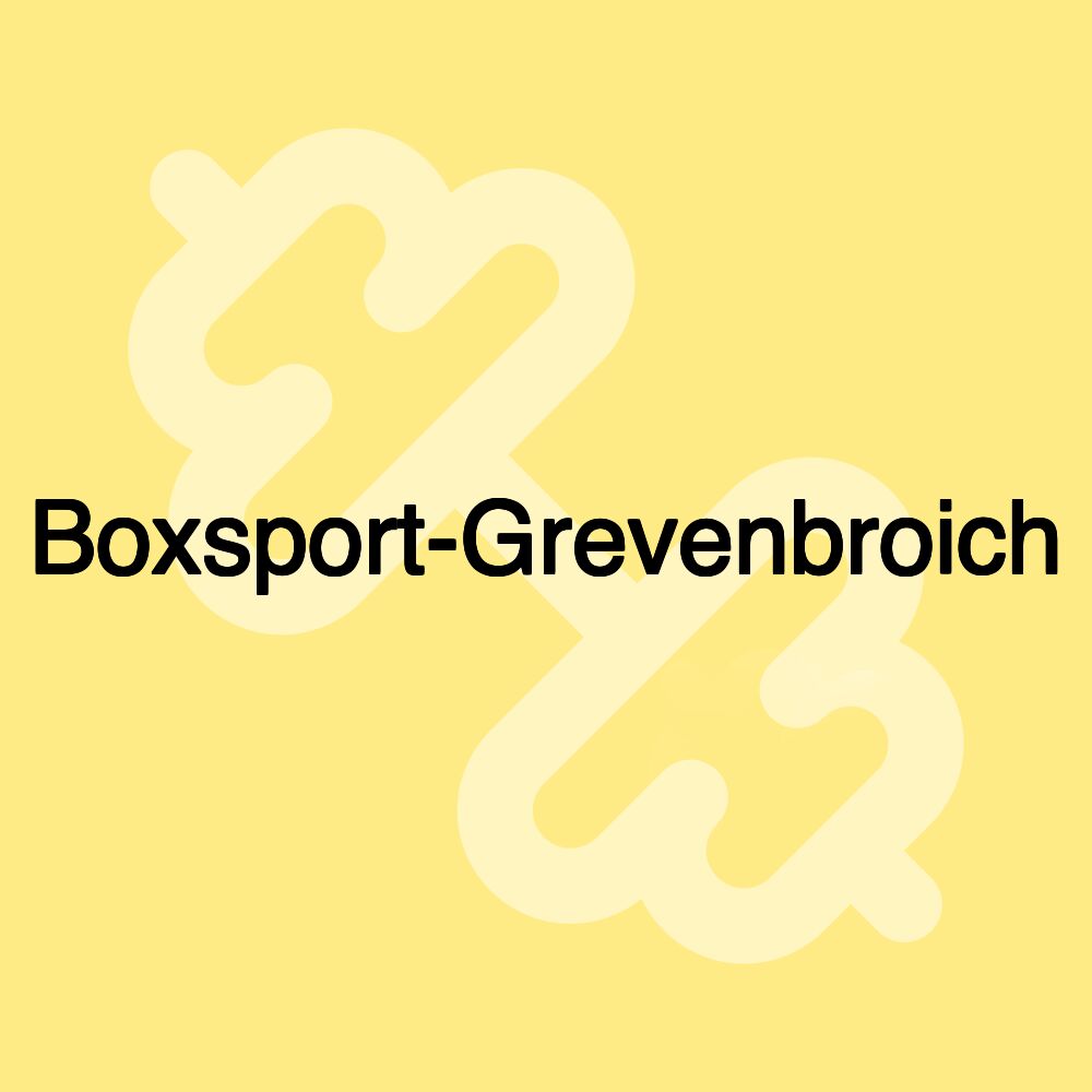 Boxsport-Grevenbroich