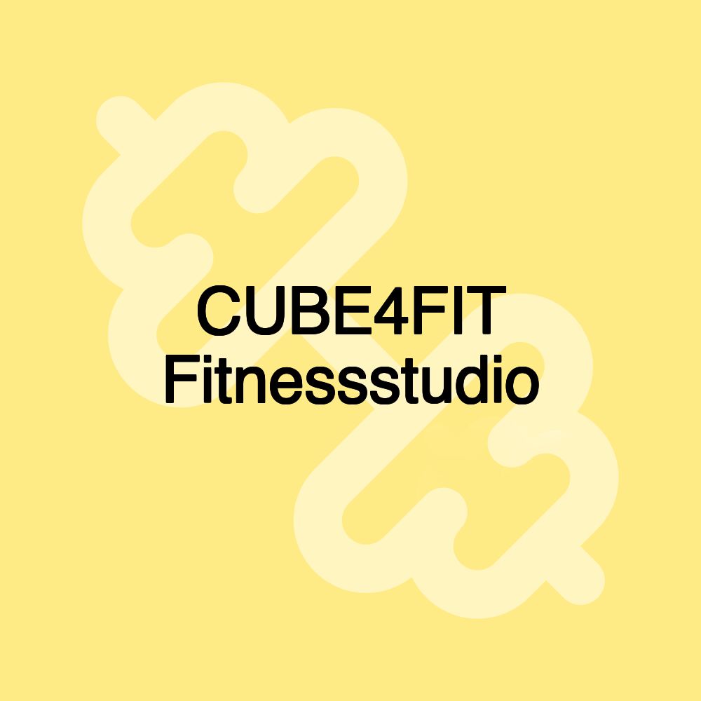 CUBE4FIT Fitnessstudio