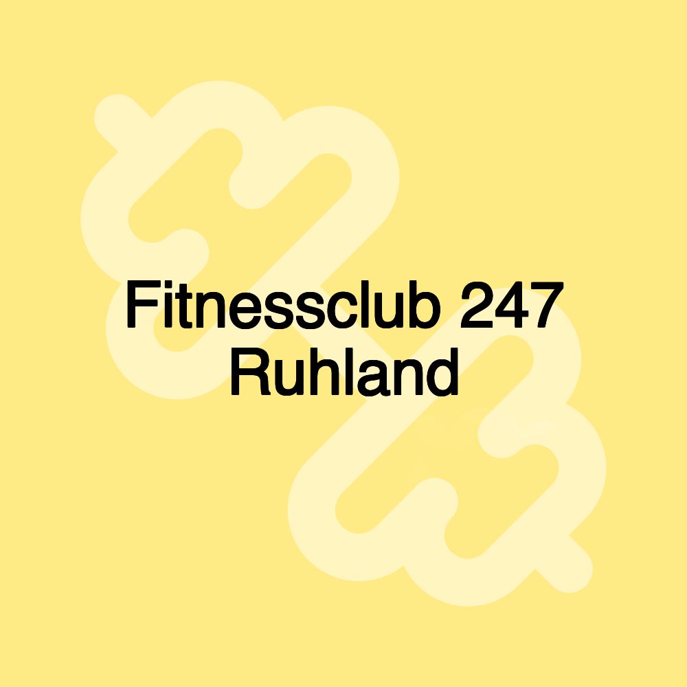 Fitnessclub 247 Ruhland