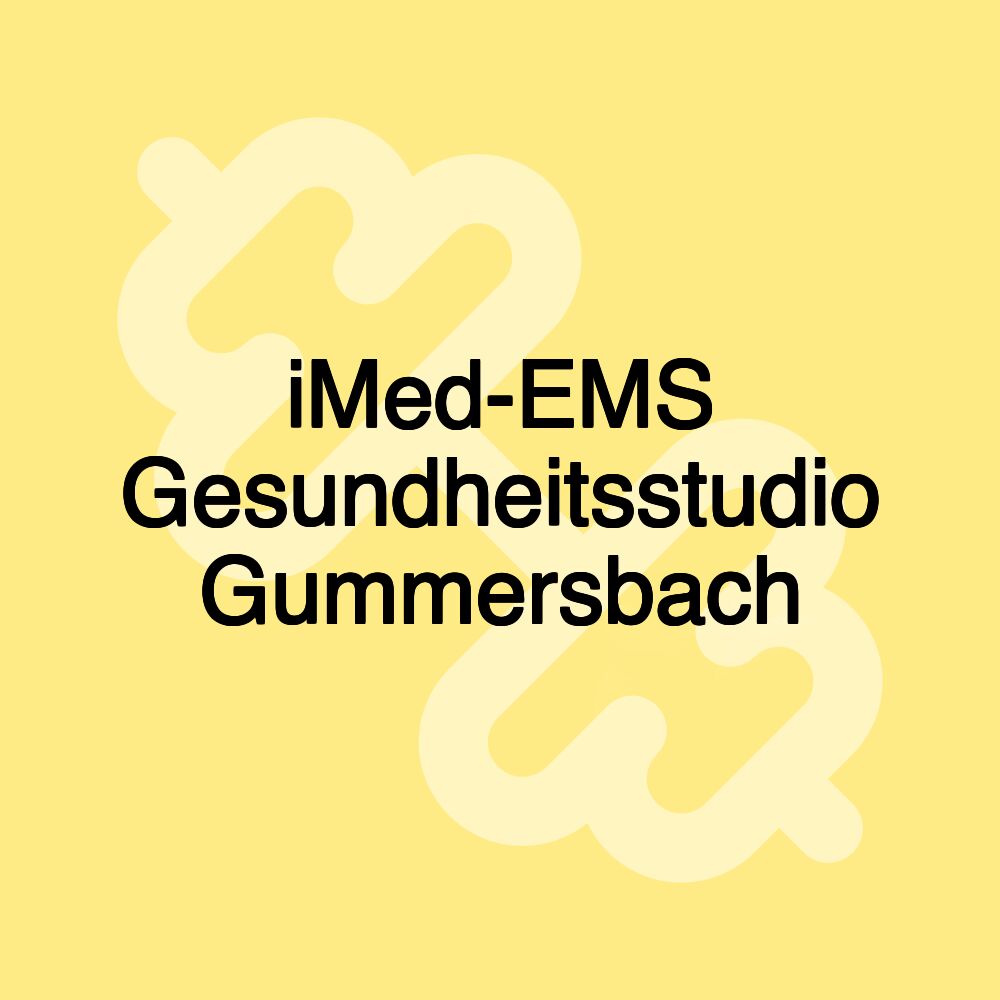 iMed-EMS Gesundheitsstudio Gummersbach