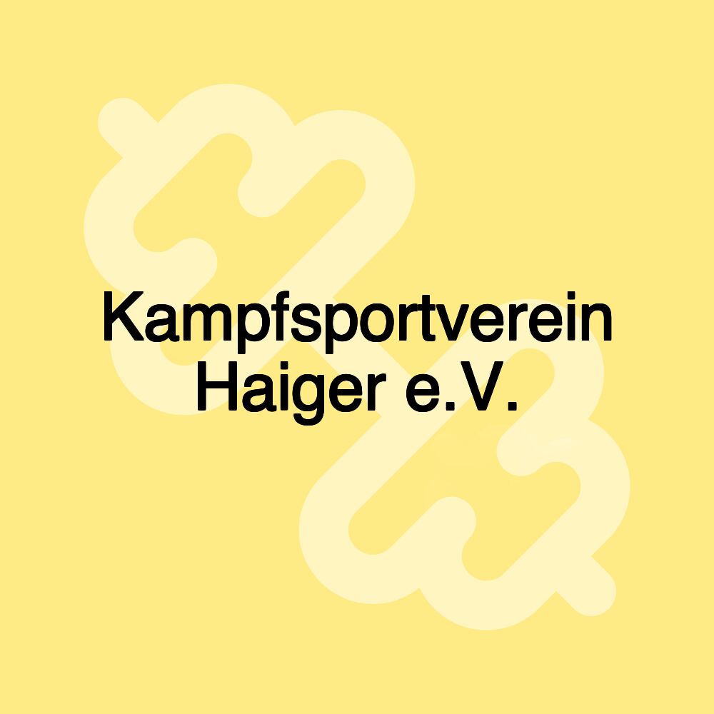 Kampfsportverein Haiger e.V.