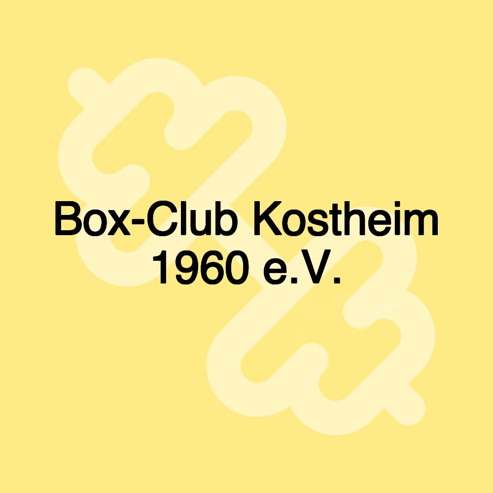 Box-Club Kostheim 1960 e.V.