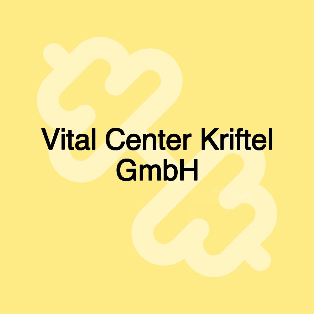 Vital Center Kriftel GmbH