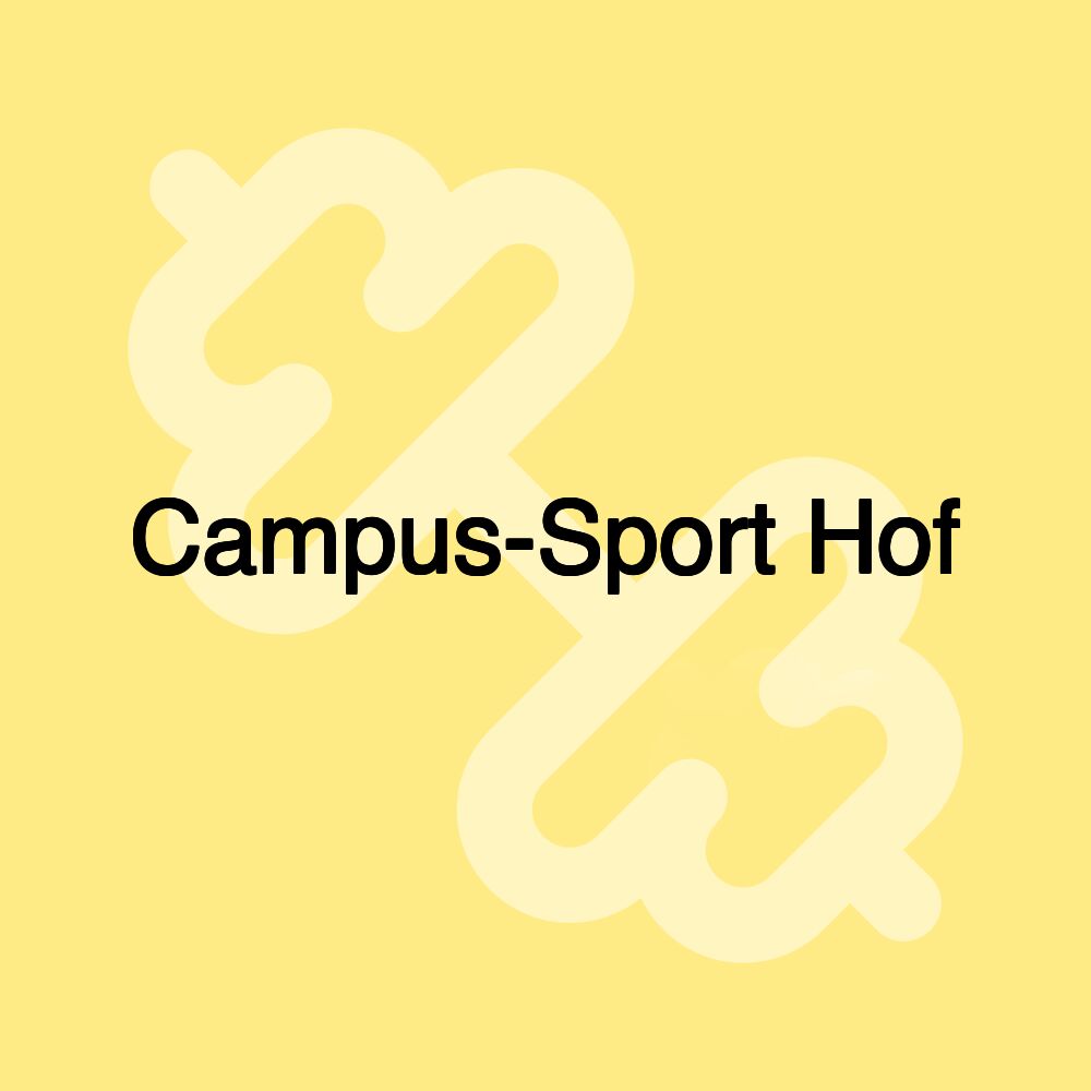 Campus-Sport Hof