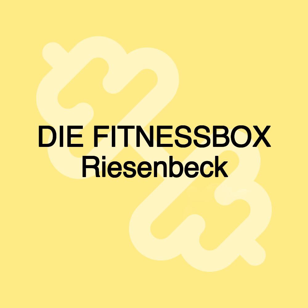 DIE FITNESSBOX Riesenbeck