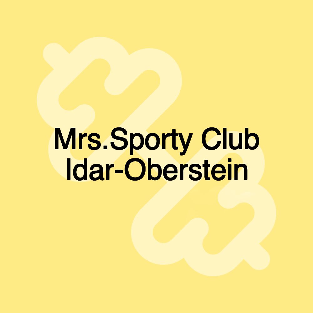 Mrs.Sporty Club Idar-Oberstein