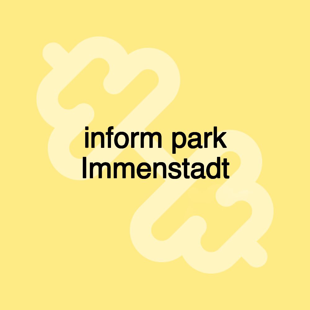 inform park Immenstadt