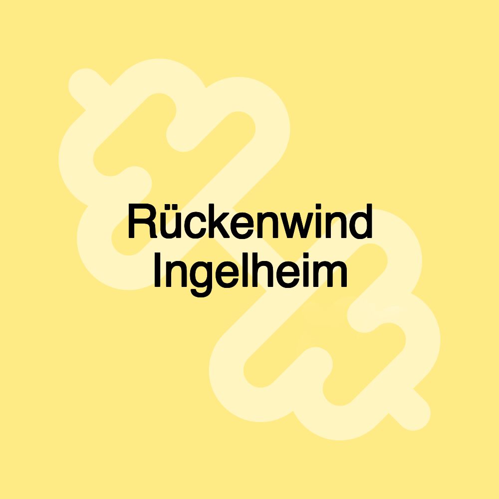 Rückenwind Ingelheim