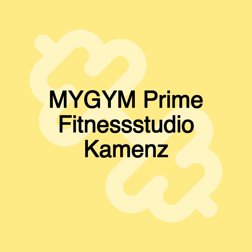 MYGYM Prime Fitnessstudio Kamenz