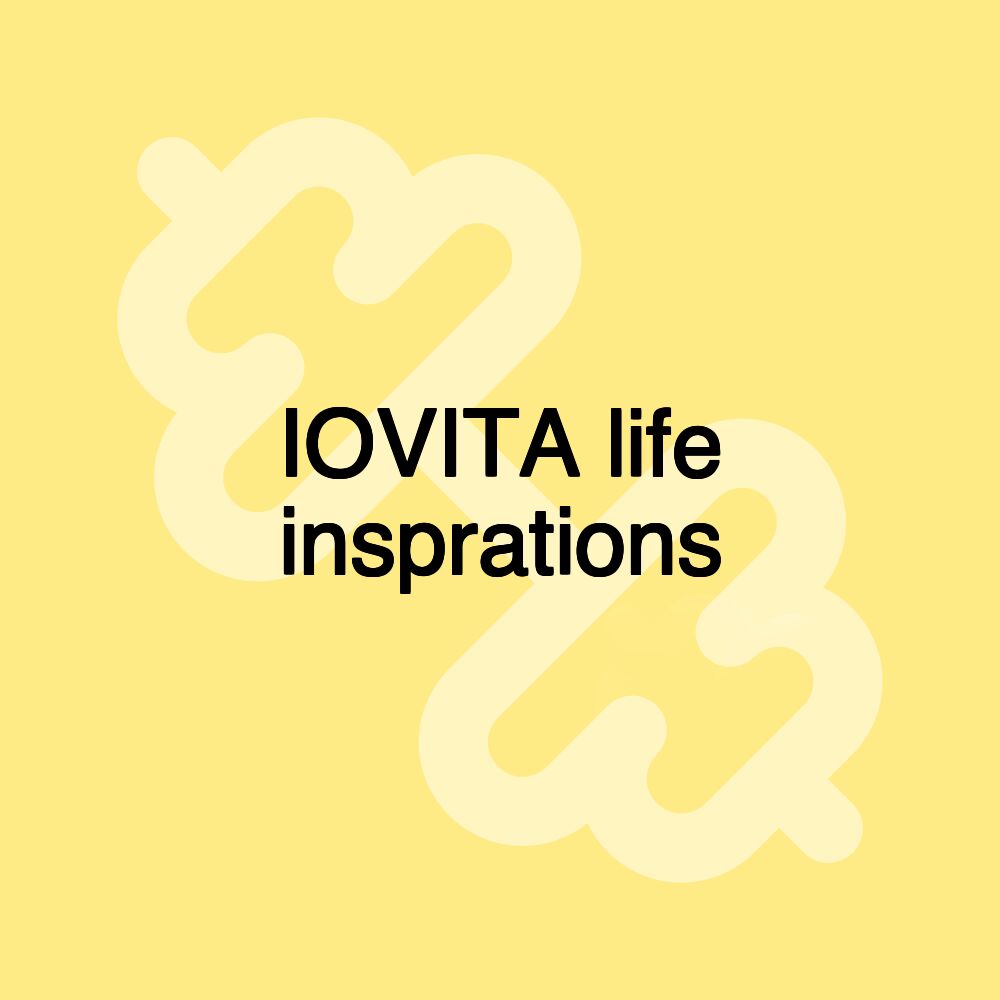 IOVITA life insprations