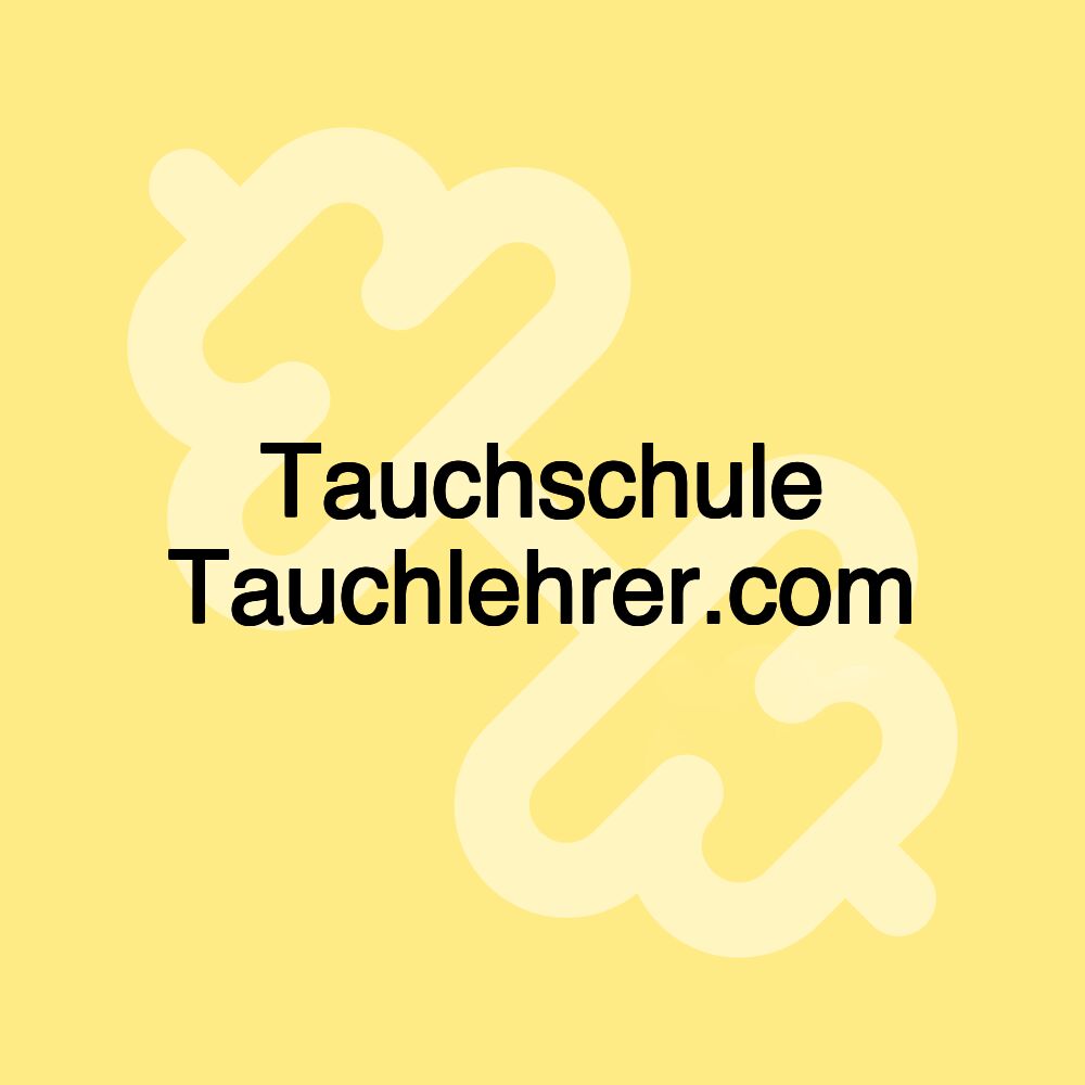 Tauchschule Tauchlehrer.com