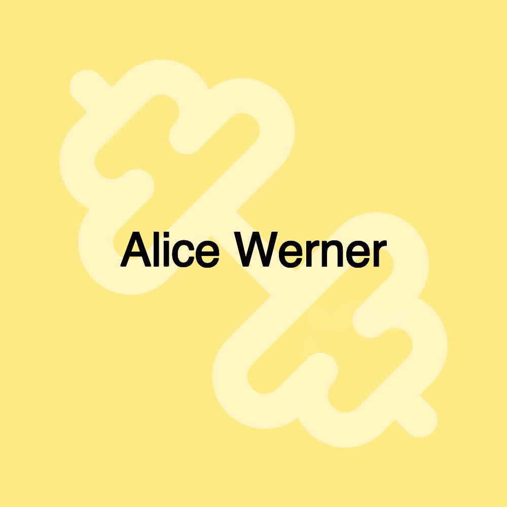 Alice Werner