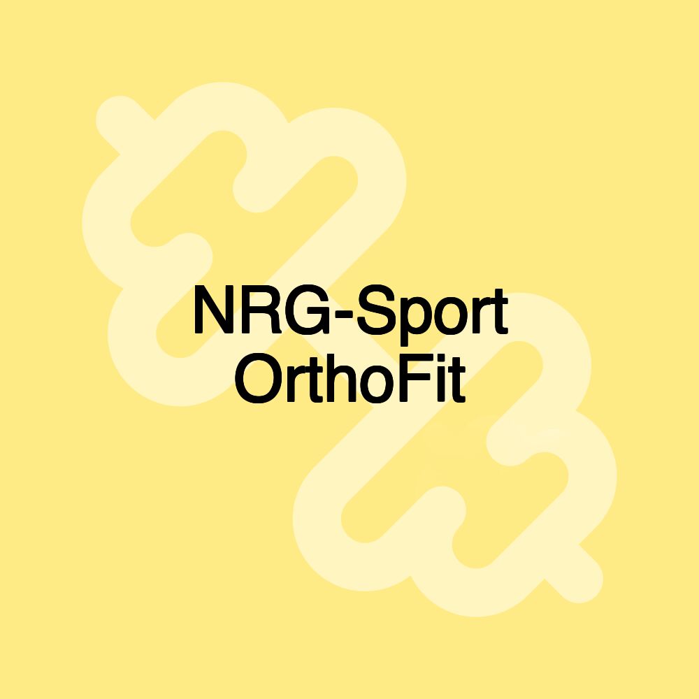 NRG-Sport OrthoFit