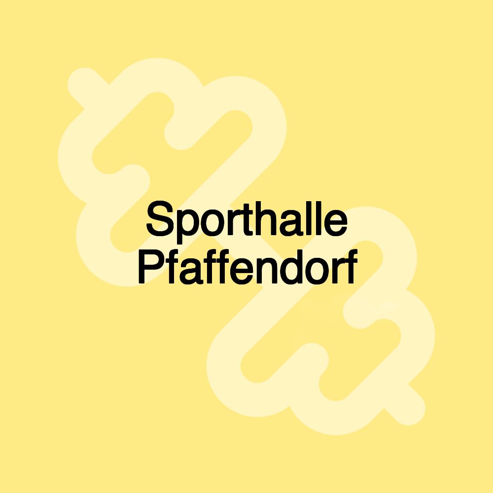 Sporthalle Pfaffendorf