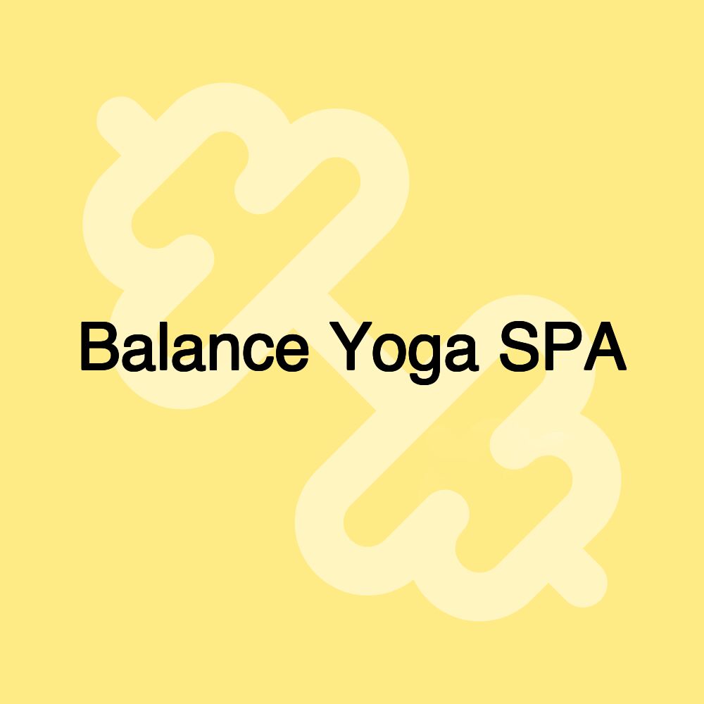 Balance Yoga SPA