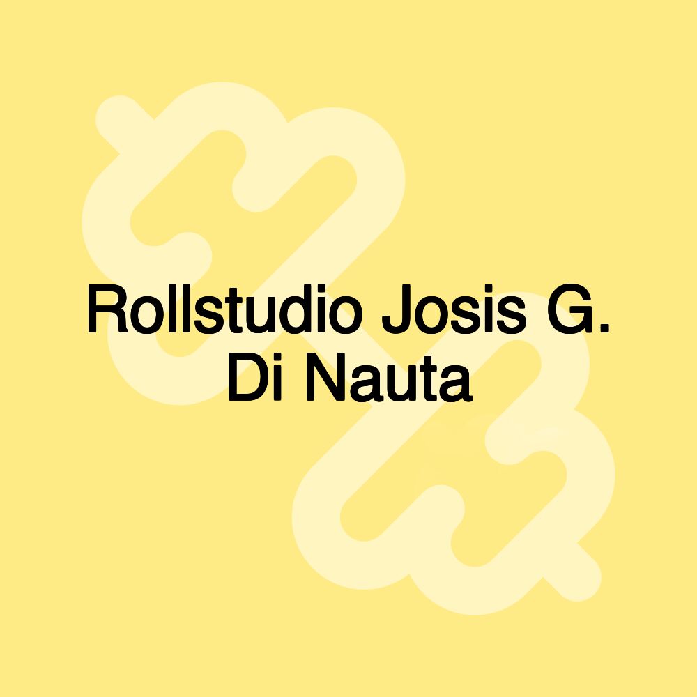 Rollstudio Josis G. Di Nauta