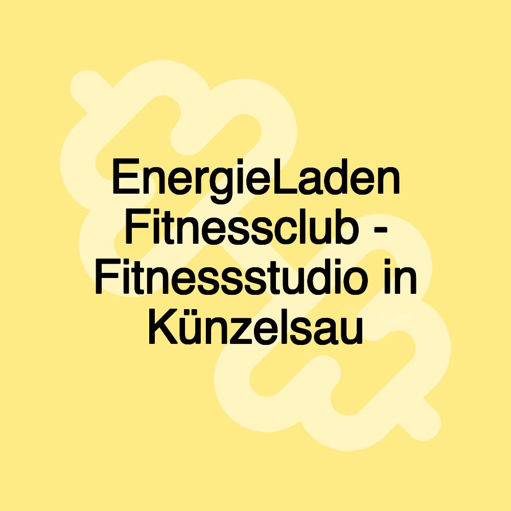 EnergieLaden Fitnessclub - Fitnessstudio in Künzelsau