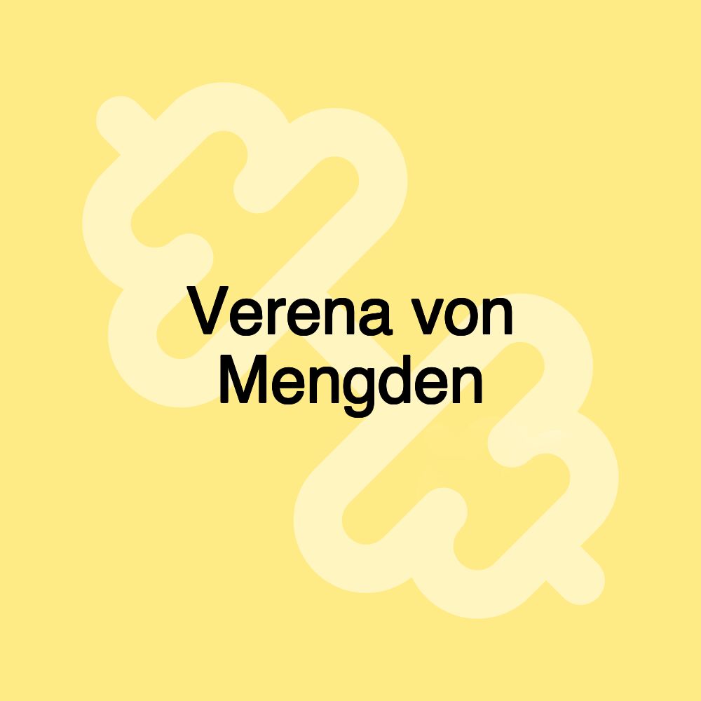 Verena von Mengden