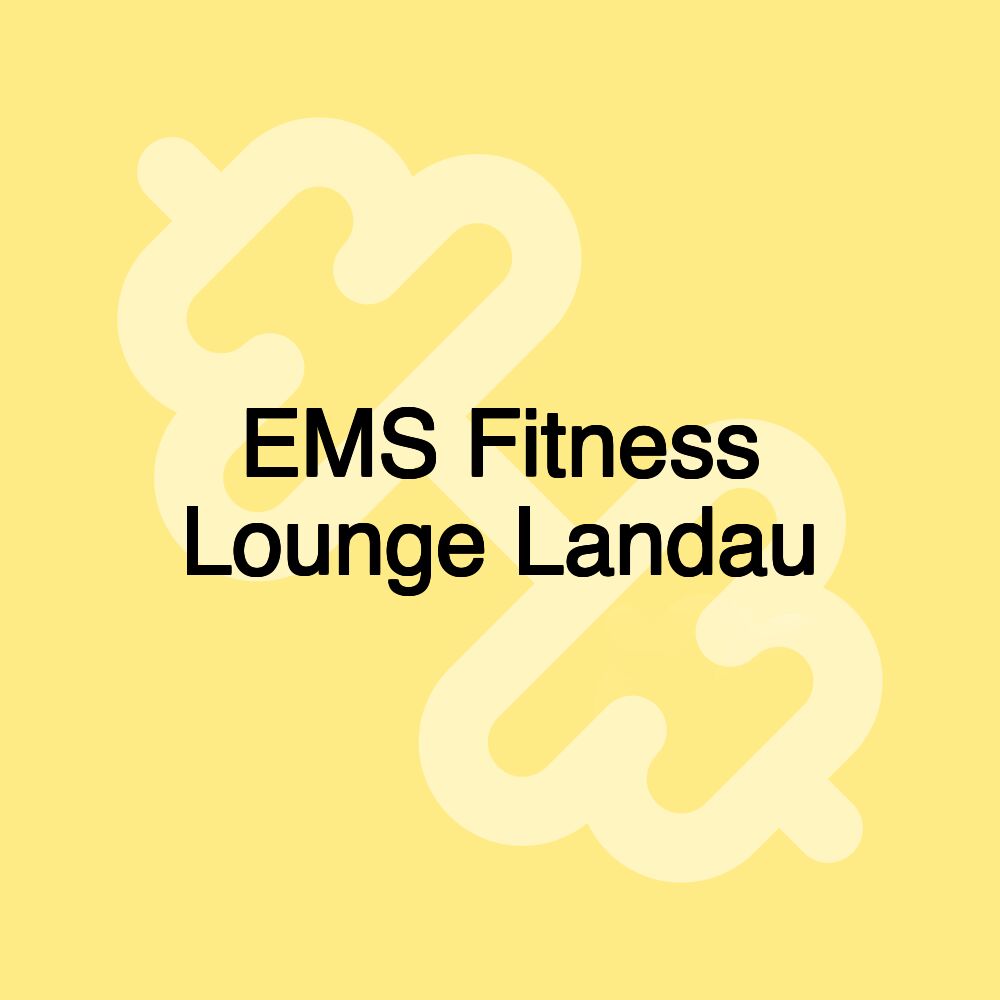 EMS Fitness Lounge Landau