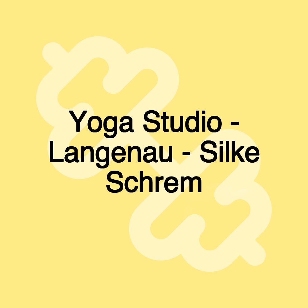 Yoga Studio - Langenau - Silke Schrem