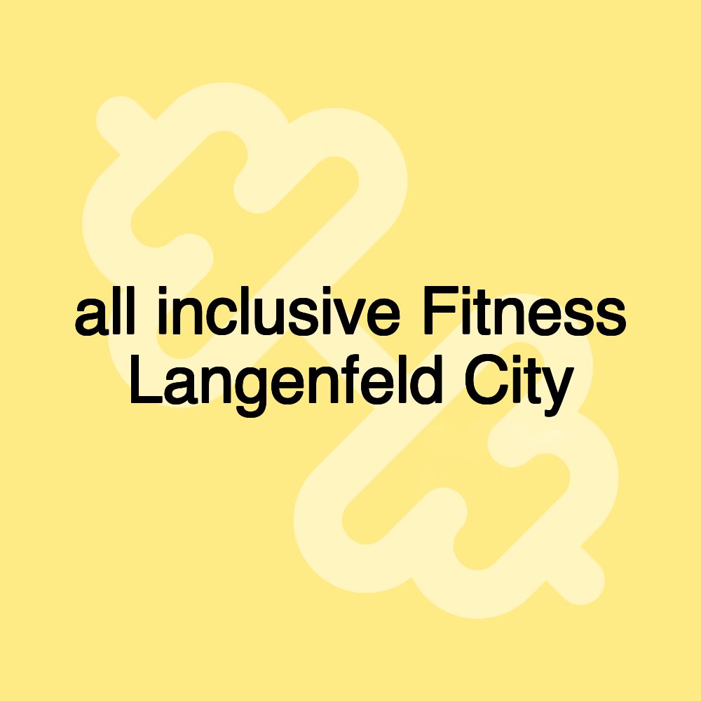 all inclusive Fitness Langenfeld City