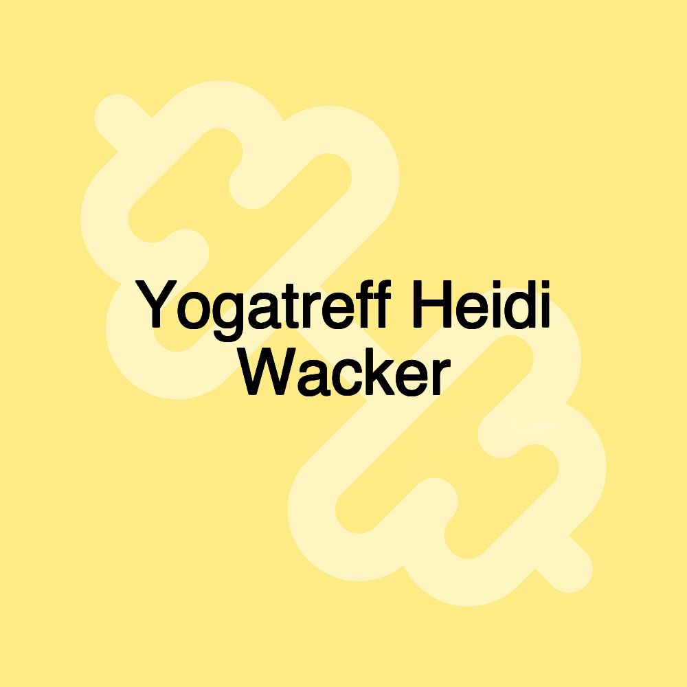 Yogatreff Heidi Wacker