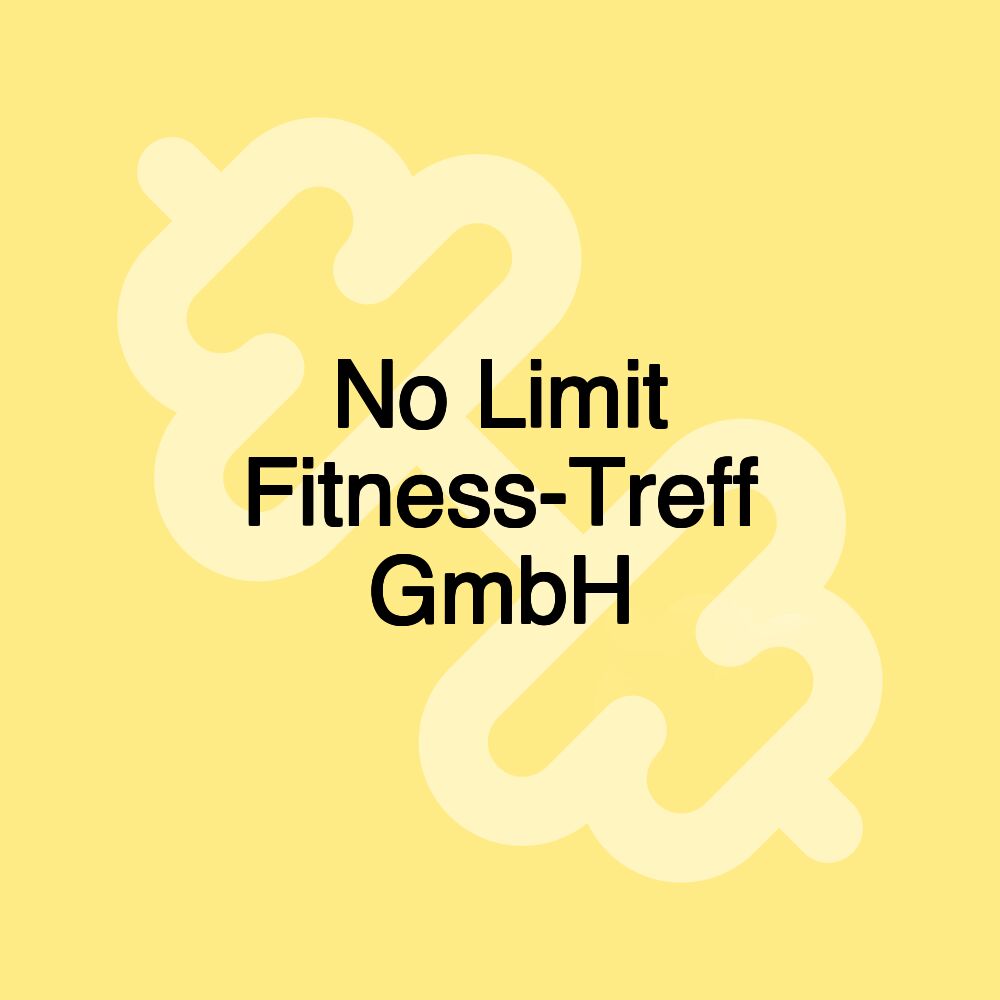 No Limit Fitness-Treff GmbH