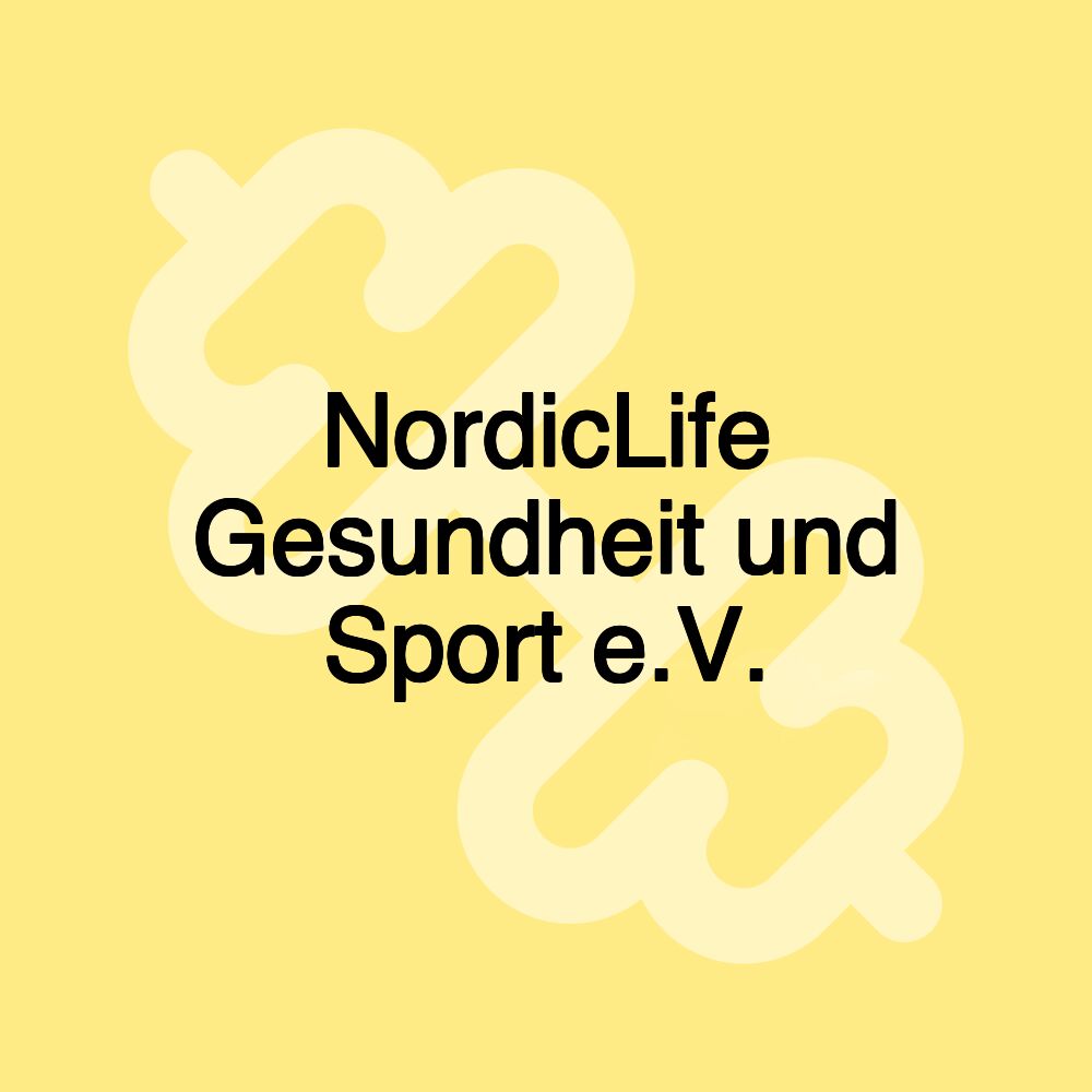 NordicLife Gesundheit und Sport e.V.