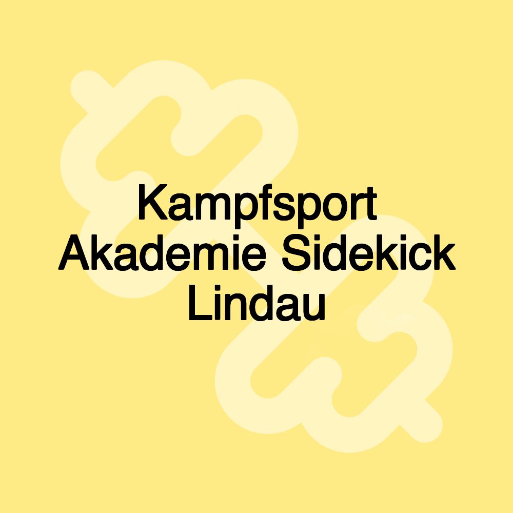 Kampfsport Akademie Sidekick Lindau