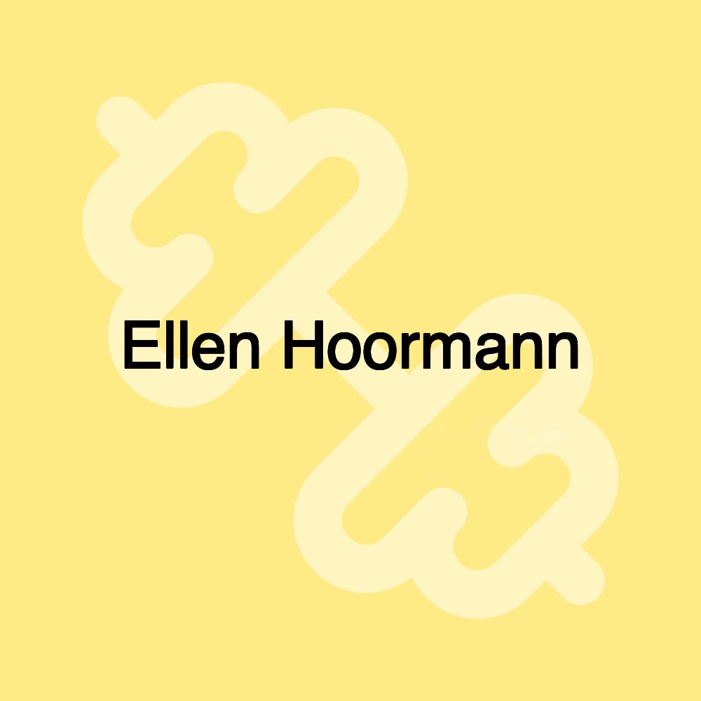 Ellen Hoormann